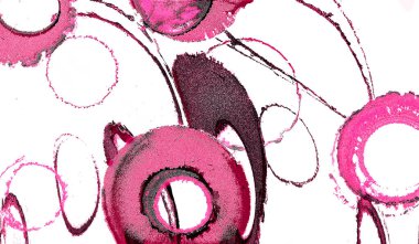 Modern soyut resim. Renkli akıcı sanat resimleri. Geometrik arkaplan.