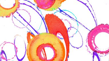 Modern soyut resim. Renkli akıcı sanat resimleri. Geometrik arkaplan.