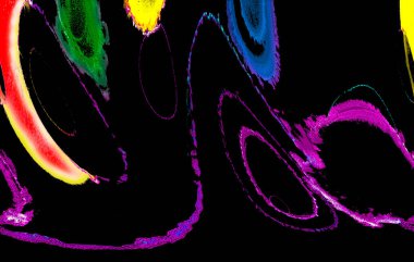 Modern soyut resim. Renkli akıcı sanat resimleri. Geometrik arkaplan.