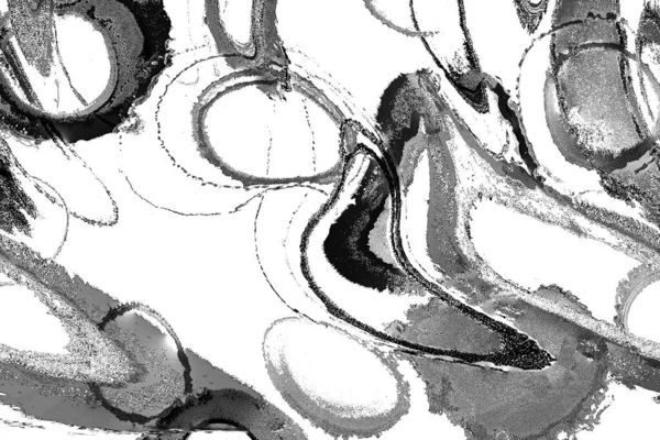 Modern soyut resim. Renkli akıcı sanat resimleri. Geometrik arkaplan.