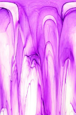Alkol mürekkebinden yapılmış doğal akışkan sanat tablosu. Yumuşak, rüya gibi renkler. Aurora oluştur. Şeffaf dalgalı hatları ateşle.