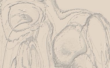 Yaratıcı desenli taş seramik duvar kağıdı tasarımı.