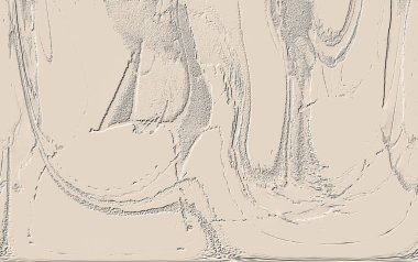 Yaratıcı desenli taş seramik duvar kağıdı tasarımı.