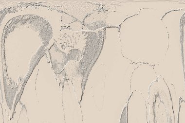 Yaratıcı desenli taş seramik duvar kağıdı tasarımı.