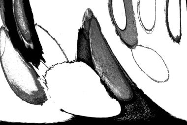 Yüksek kalite monokrom soyut resim. Tasarımcılar için modern sanat arka planı