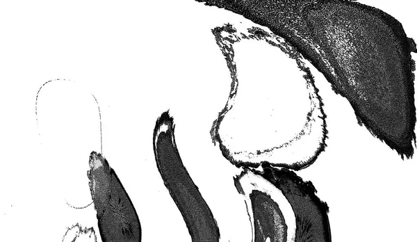 Высокое Качество Монохромной Абстрактной Живописи Фон Современного Искусства Дизайнеров — стоковое фото