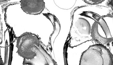 Yüksek kalite monokrom soyut resim. Tasarımcılar için modern sanat arka planı