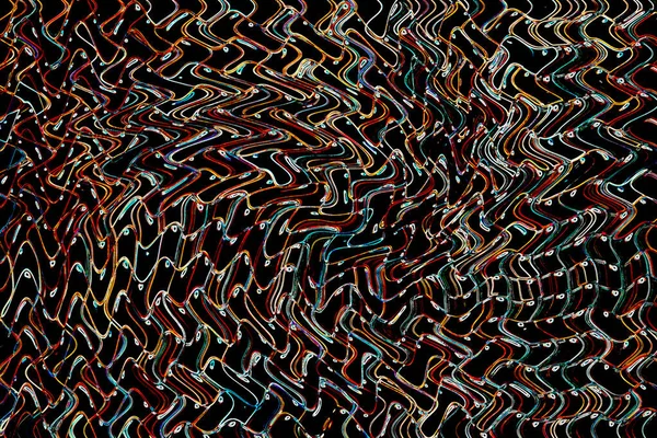 Fundo Abstrato Simples Colorido Efeito Ondulado Efeito Stipple Partículas Ruído — Fotografia de Stock