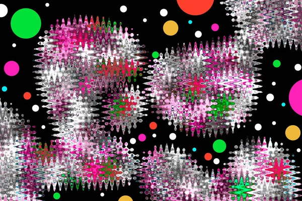 Elle çizilmiş dokuları olan yaratıcı, pürüzsüz desen. Soyut arkaplan. Puantiyeli desen. komik çizimler, noktalar, neşe, parti, çocuksu, renkli