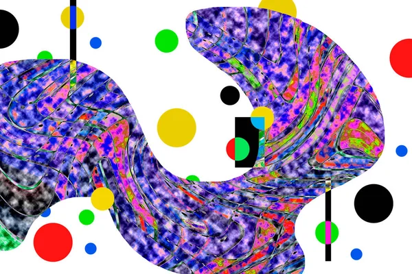 Elle çizilmiş dokuları olan yaratıcı, pürüzsüz desen. Soyut arkaplan. Puantiyeli desen. komik çizimler, noktalar, neşe, parti, çocuksu, renkli