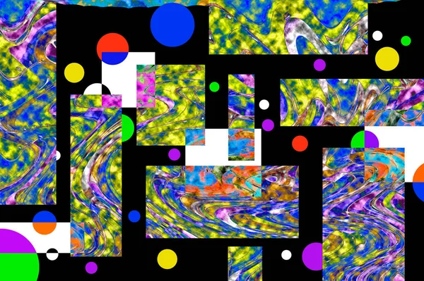 Elle çizilmiş dokuları olan yaratıcı, pürüzsüz desen. Soyut arkaplan. Puantiyeli desen. komik çizimler, noktalar, neşe, parti, çocuksu, renkli