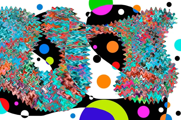 Elle çizilmiş dokuları olan yaratıcı, pürüzsüz desen. Soyut arkaplan. Puantiyeli desen. komik çizimler, noktalar, neşe, parti, çocuksu, renkli