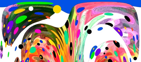 Elle çizilmiş dokuları olan yaratıcı, pürüzsüz desen. Soyut arkaplan. Puantiyeli desen. komik çizimler, noktalar, neşe, parti, çocuksu, renkli