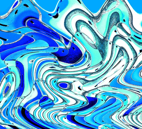 Bezešvé Abstraktní Mramorový Vzor Dřevěná Textura Akvarel Mramorový Vzor Ebru — Stock fotografie