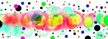 Elle çizilmiş dokuları olan yaratıcı, pürüzsüz desen. Soyut arkaplan. Puantiyeli desen. komik çizimler, noktalar, neşe, parti, çocuksu, renkli