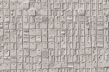 Beyaz, Kırmızı Kahverengi. Açık sarı. Hafif Cyan. Gri. Döşeme dokusu Soyut 3B Arkaplan Deseni