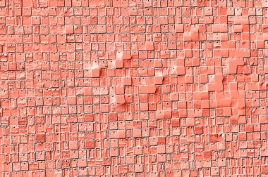 Beyaz, Kırmızı Kahverengi. Açık sarı. Hafif Cyan. Gri. Döşeme dokusu Soyut 3B Arkaplan Deseni