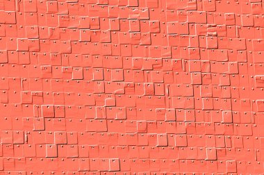 Beyaz, Kırmızı Kahverengi. Açık sarı. Hafif Cyan. Gri. Döşeme dokusu Soyut 3B Arkaplan Deseni