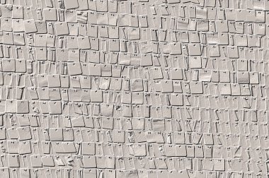 Beyaz, Kırmızı Kahverengi. Açık sarı. Hafif Cyan. Gri. Döşeme dokusu Soyut 3B Arkaplan Deseni