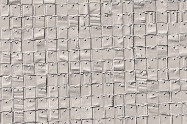 Beyaz, Kırmızı Kahverengi. Açık sarı. Hafif Cyan. Gri. Döşeme dokusu Soyut 3B Arkaplan Deseni