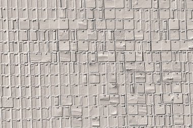 Beyaz, Kırmızı Kahverengi. Açık sarı. Hafif Cyan. Gri. Döşeme dokusu Soyut 3B Arkaplan Deseni