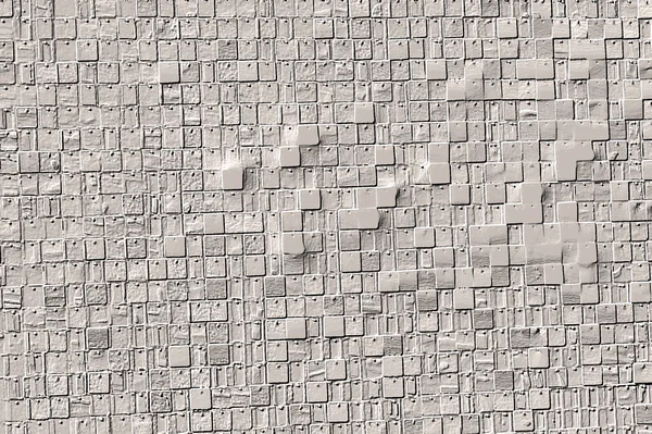 Fehér Vörös Barna Világossárga Világos Cián Szürke Csempe Textúra Absztrakt — Stock Fotó