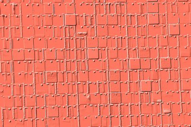 Beyaz, Kırmızı Kahverengi. Açık sarı. Hafif Cyan. Gri. Döşeme dokusu Soyut 3B Arkaplan Deseni