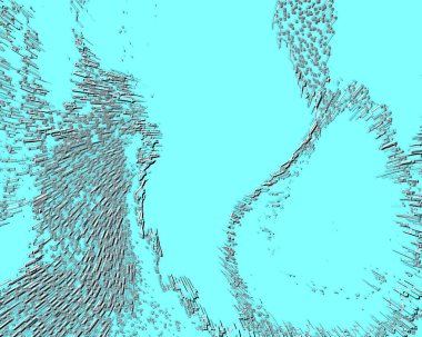 Beyaz, kırmızımsı kahverengi, soluk sarı, soluk siyan.gri. Seramik duvar ve zemin fayansları soyut arkaplan. Üç boyutlu arka plan modeli. İç dekorasyon tasarımı. Geometrik mozaik doku. Kusursuz desen.