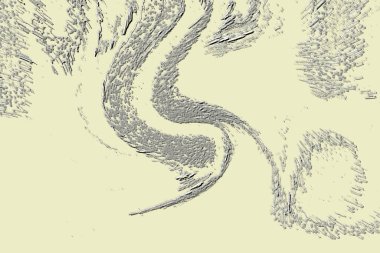 Beyaz, kırmızımsı kahverengi, soluk sarı, soluk siyan.gri. Seramik duvar ve zemin fayansları soyut arkaplan. Üç boyutlu arka plan modeli. İç dekorasyon tasarımı. Geometrik mozaik doku. Kusursuz desen.