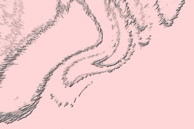 Beyaz, kırmızımsı kahverengi, soluk sarı, soluk siyan.gri. Seramik duvar ve zemin fayansları soyut arkaplan. Üç boyutlu arka plan modeli. İç dekorasyon tasarımı. Geometrik mozaik doku. Kusursuz desen.