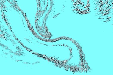 Beyaz, kırmızımsı kahverengi, soluk sarı, soluk siyan.gri. Seramik duvar ve zemin fayansları soyut arkaplan. Üç boyutlu arka plan modeli. İç dekorasyon tasarımı. Geometrik mozaik doku. Kusursuz desen.