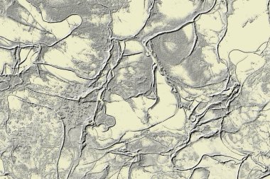 Beyaz, kırmızımsı kahverengi, soluk sarı, soluk siyan.gri. Seramik duvar ve zemin fayansları soyut arkaplan. Üç boyutlu arka plan modeli. İç dekorasyon tasarımı. Geometrik mozaik doku. Kusursuz desen.
