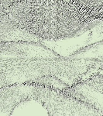 Beyaz, kırmızımsı kahverengi, soluk sarı, soluk siyan.gri. Seramik duvar ve zemin fayansları soyut arkaplan. Üç boyutlu arka plan modeli. İç dekorasyon tasarımı. Geometrik mozaik doku. Kusursuz desen.