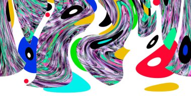 Renkli basit arka plan, dalgalı etkisi. Etkisi noktalarla. Ritmik ses parçacıklar. Tahıl doku. Renkli darbeleri ile duvar kağıdı. Duvar iç tasarım, lockscreen, paket için desen