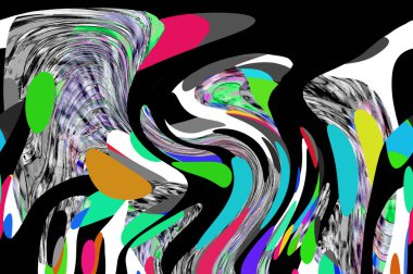 Renkli basit arka plan, dalgalı etkisi. Etkisi noktalarla. Ritmik ses parçacıklar. Tahıl doku. Renkli darbeleri ile duvar kağıdı. Duvar iç tasarım, lockscreen, paket için desen