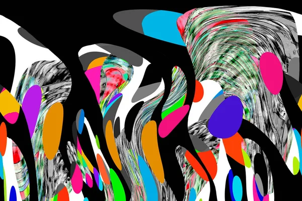 Цветной Простой Абстрактный Фон Волнистый Эффект Эффект Стиппла Ритмичные Шумовые — стоковое фото