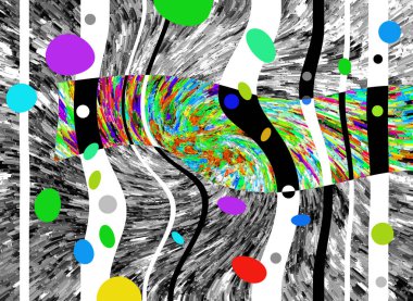 Dalgalı çizgiler. Soyut çizgiler. Doku arka planı. düzensiz desen. Şık modern. Pop sanat. Nokta etkisi. Ritmik gürültü parçacıkları. Paket için desen. Renkli vuruşlu duvar kağıdı.