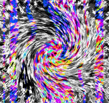 Dalgalı çizgiler. Soyut çizgiler. Doku arka planı. düzensiz desen. Şık modern. Pop sanat. Nokta etkisi. Ritmik gürültü parçacıkları. Paket için desen. Renkli vuruşlu duvar kağıdı.