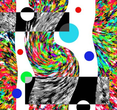 Dalgalı çizgiler. Soyut çizgiler. Doku arka planı. düzensiz desen. Şık modern. Pop sanat. Nokta etkisi. Ritmik gürültü parçacıkları. Paket için desen. Renkli vuruşlu duvar kağıdı.