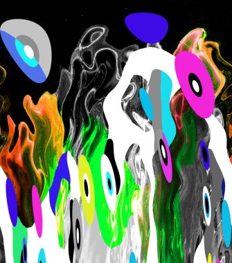 Dalgalı çizgiler. Soyut çizgiler. Doku arka planı. düzensiz desen. Şık modern. Pop sanat. Nokta etkisi. Ritmik gürültü parçacıkları. Paket için desen. Renkli vuruşlu duvar kağıdı.