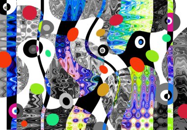 Dalgalı çizgiler. Soyut çizgiler. Doku arka planı. düzensiz desen. Şık modern. Pop sanat. Nokta etkisi. Ritmik gürültü parçacıkları. Paket için desen. Renkli vuruşlu duvar kağıdı.