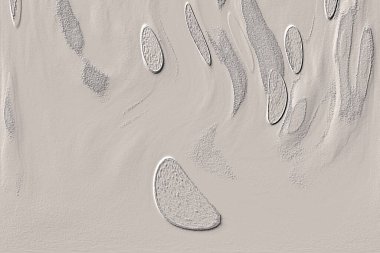 Beyaz, kırmızımsı kahverengi. Açık sarı. Hafif cyan. Gri. Pembe, siyah, seramik duvar. Döşeme kiremitleri. Soyut arkaplan. Üç boyutlu arka plan modeli. İç dekorasyon tasarımı. Geometrik mozaik doku. Kusursuz desen.