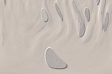 Beyaz, kırmızımsı kahverengi. Açık sarı. Hafif cyan. Gri. Pembe, siyah, seramik duvar. Döşeme kiremitleri. Soyut arkaplan. Üç boyutlu arka plan modeli. İç dekorasyon tasarımı. Geometrik mozaik doku. Kusursuz desen.