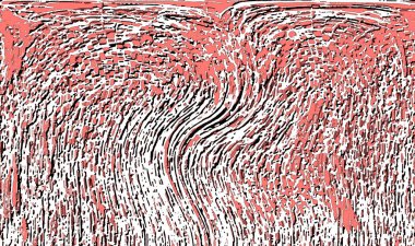 Beyaz, kırmızımsı kahverengi. Açık sarı. Hafif cyan. Gri. Pembe, siyah, seramik duvar. Döşeme kiremitleri. Soyut arkaplan. Üç boyutlu arka plan modeli. İç dekorasyon tasarımı. Geometrik mozaik doku. Kusursuz desen.