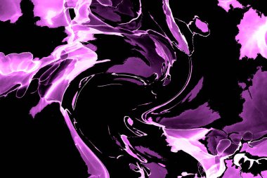 Alkol mürekkebi ve renkli soyut modern resim arka planıyla yapılmış yüksek kalite modern soyut resim..