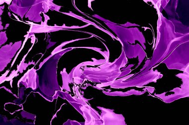 Alkol mürekkebi ve renkli soyut modern resim arka planıyla yapılmış yüksek kalite modern soyut resim..