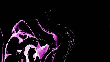 Alkol mürekkebi ve renkli soyut modern resim arka planıyla yapılmış yüksek kalite modern soyut resim..