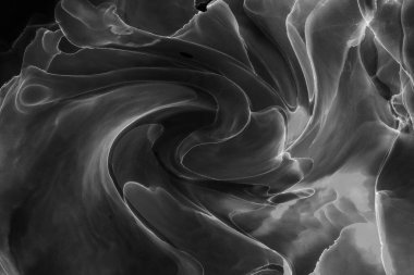 Alkol mürekkebinin sunduğu yüksek kaliteli akış sanatı tasarımcıya modern bir soyut arkaplan sağlar..