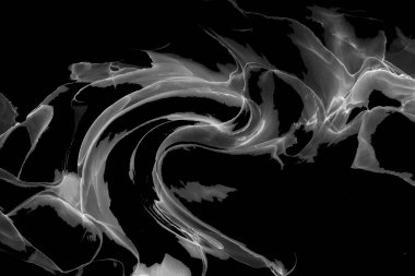 Alkol mürekkebinin sunduğu yüksek kaliteli akış sanatı tasarımcıya modern bir soyut arkaplan sağlar..