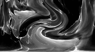 Alkol mürekkebinin sunduğu yüksek kaliteli akış sanatı tasarımcıya modern bir soyut arkaplan sağlar..